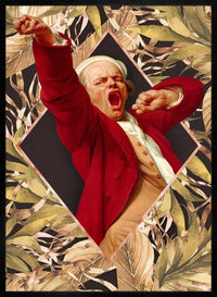 Joseph Ducreux Self Portrait Leaves Print