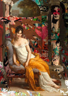 Juliette Recamier Graffiti Portrait
