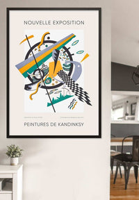 Kandinsky Nouvelle Exhibition Poster