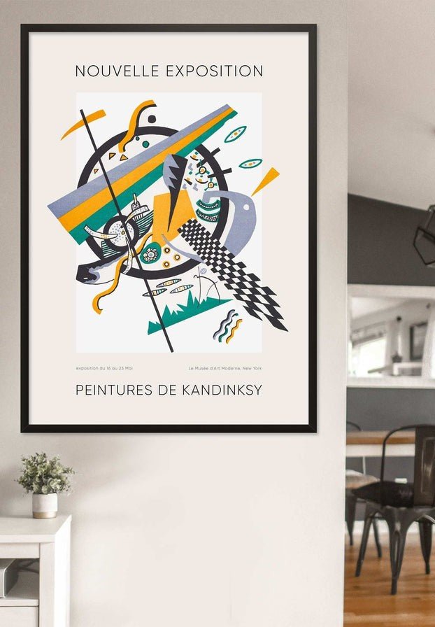 Kandinsky Nouvelle Exhibition Poster