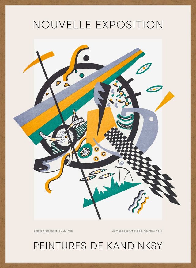 Kandinsky Nouvelle Exhibition Poster