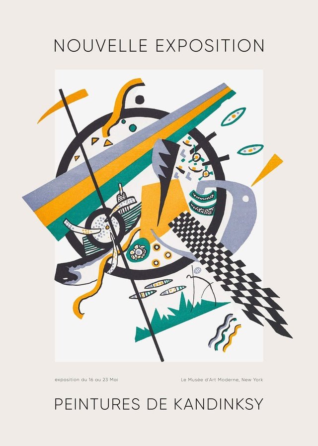 Kandinsky Nouvelle Exhibition Poster