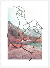 Kissing Nature Print