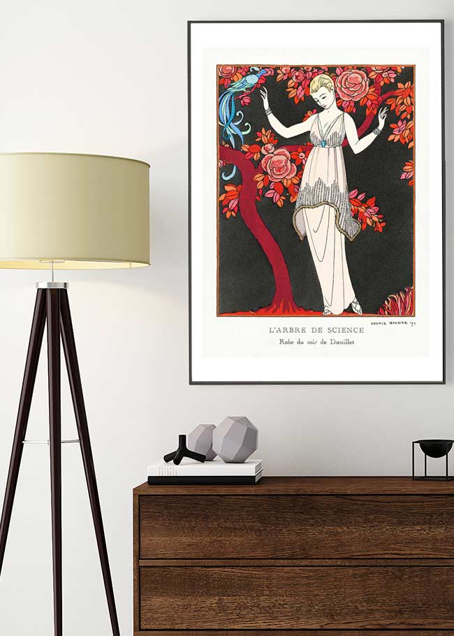 L'Arbre de Science Fashion Illustration Print