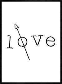 Love Typography Print