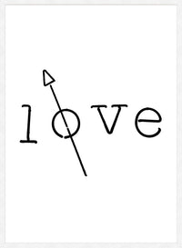 Love Typography Print