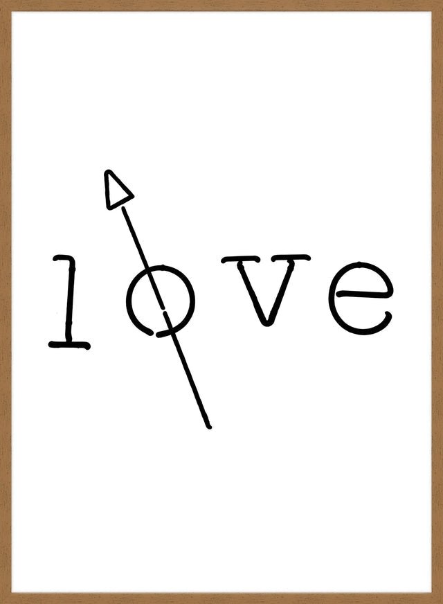 Love Typography Print