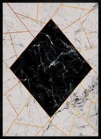 Marble Diamond Print