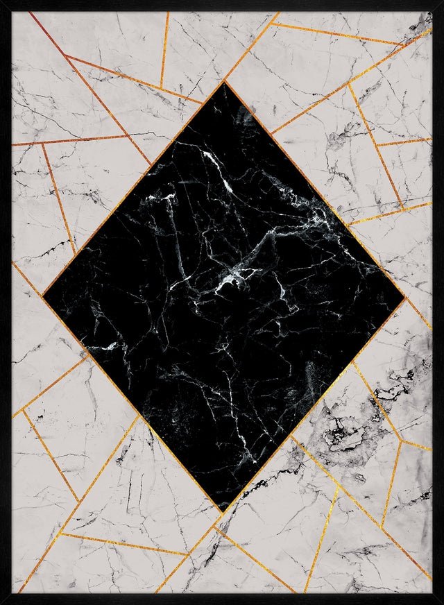 Marble Diamond Print