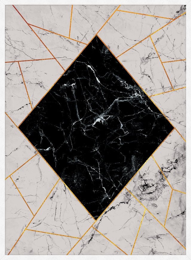 Marble Diamond Print