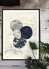 Marble Pebbles Print