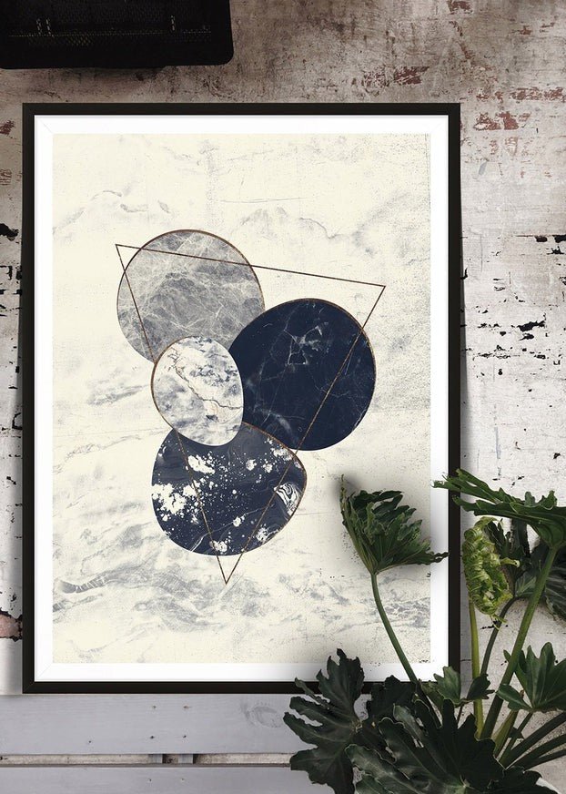Marble Pebbles Print