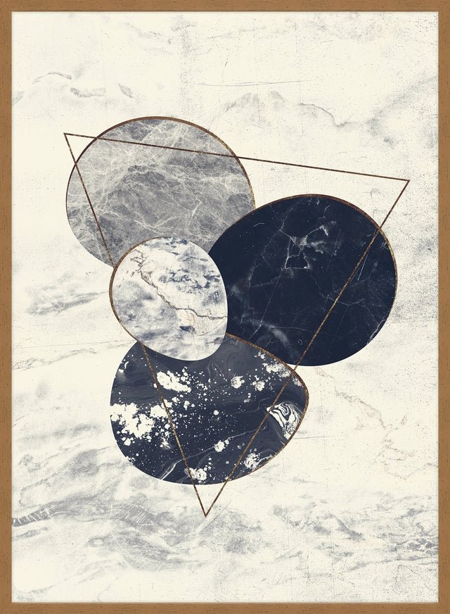 Marble Pebbles Print