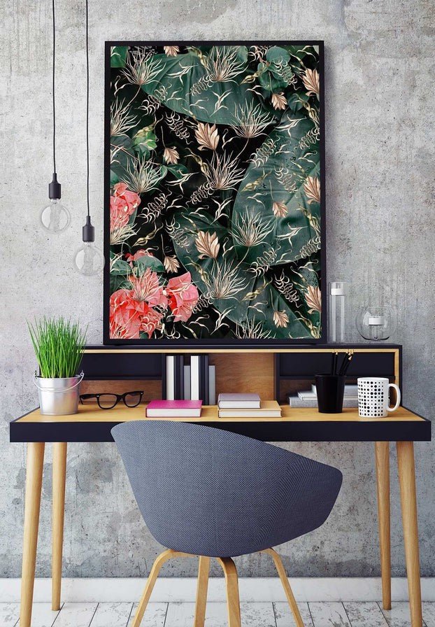 Maximalism Leaves Print 1