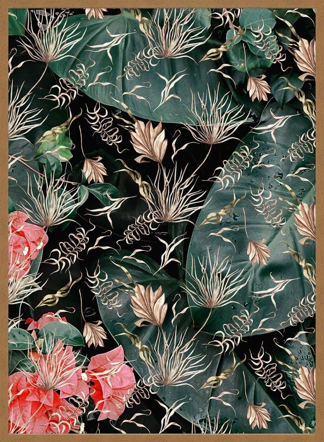 Maximalism Leaves Print 1