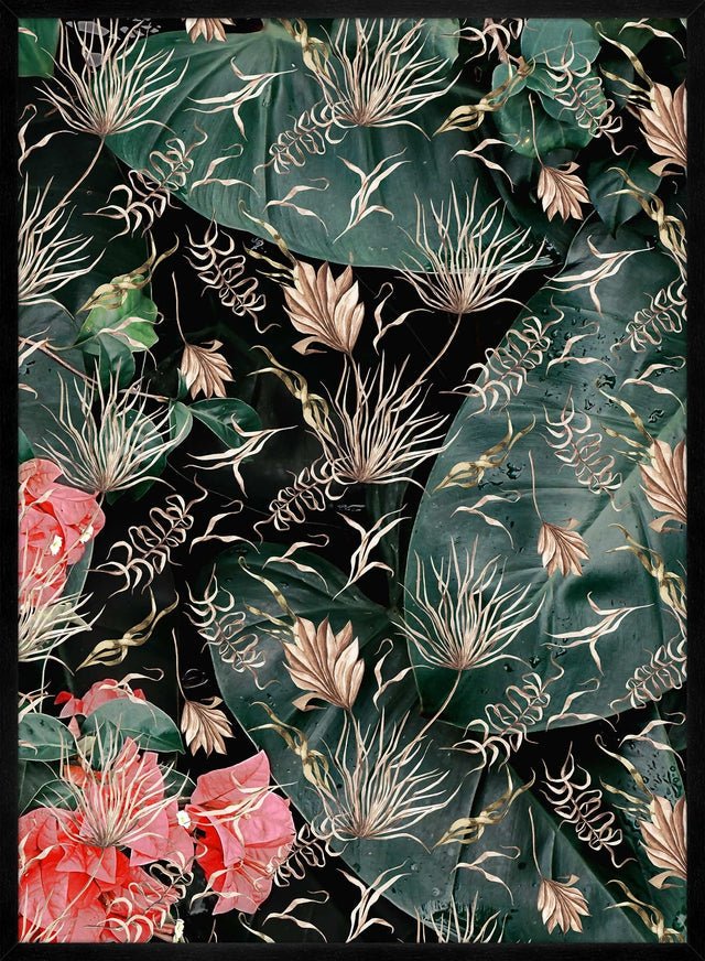 Maximalism Leaves Print 1
