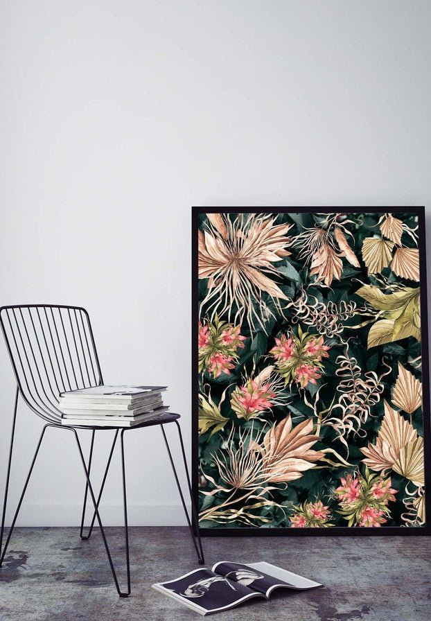 Maximalism Leaves Print 2