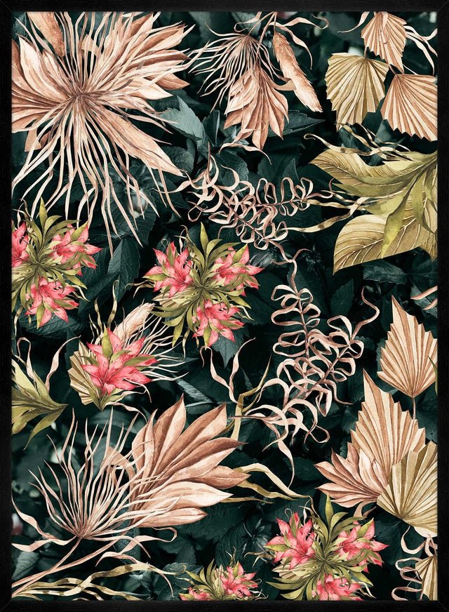 Maximalism Leaves Print 2