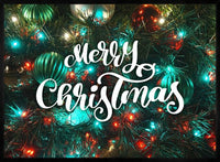 Merry Christmas Decorative Typographic Print
