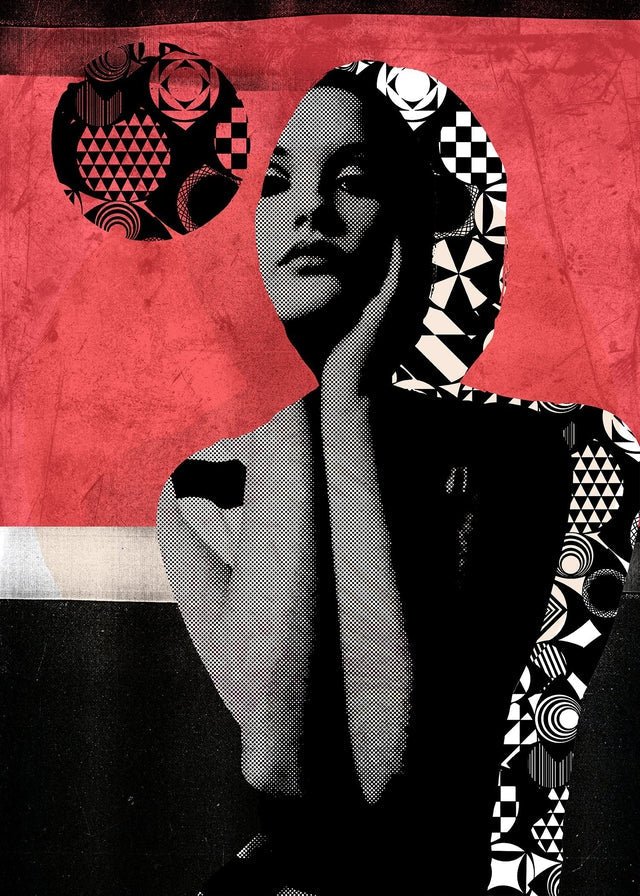 Model 1 Pink Print