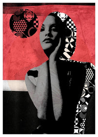 Model 1 Pink Print