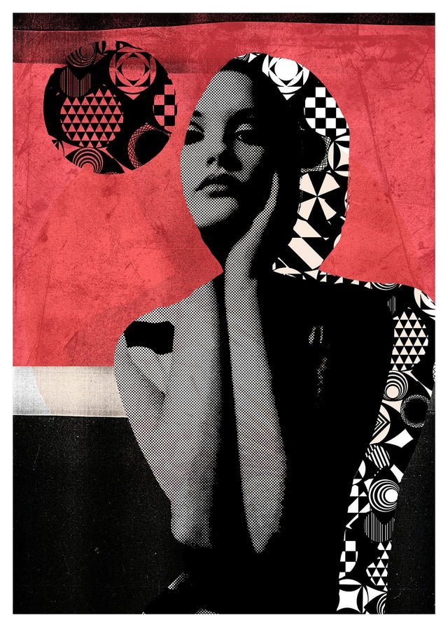 Model 1 Pink Print