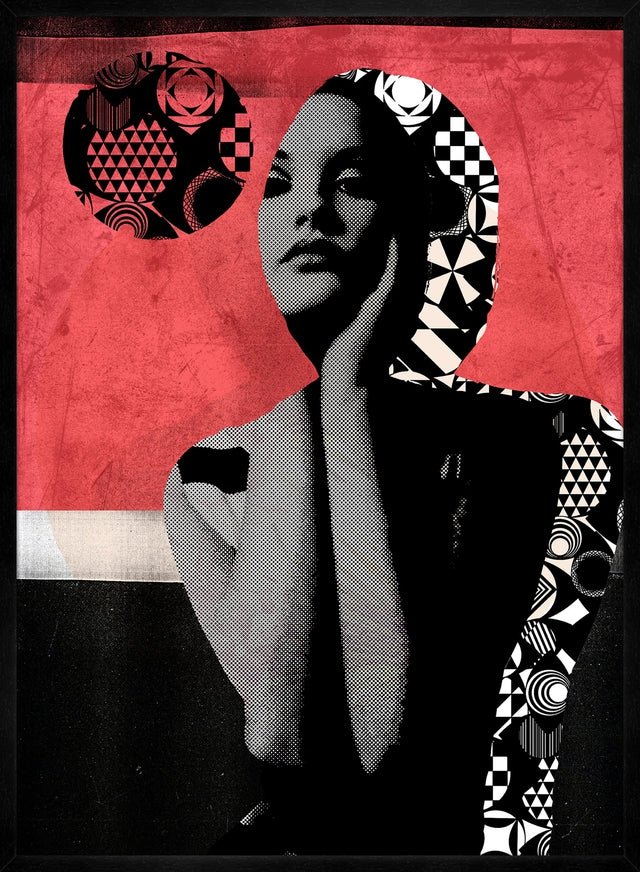 Model 1 Pink Print