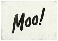 Moo Animal Noises Print