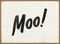 Moo Animal Noises Print