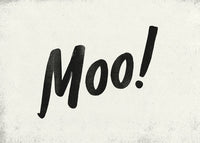 Moo Animal Noises Print