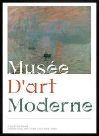 Museum Of Modern Art Poster