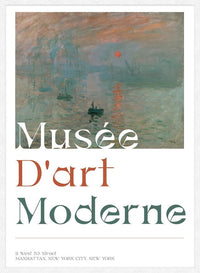 Museum Of Modern Art Poster