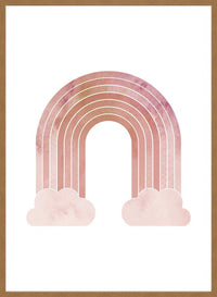 Natural Colour Rainbow Print