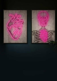 Neon Vintage Diagrams Print Bundle