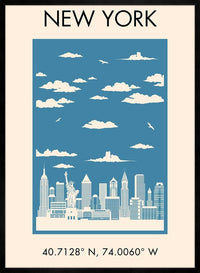 New York Tourist Style Print