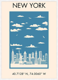 New York Tourist Style Print