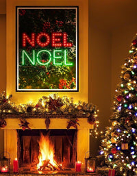 Noel Noel Fairground Lights Print