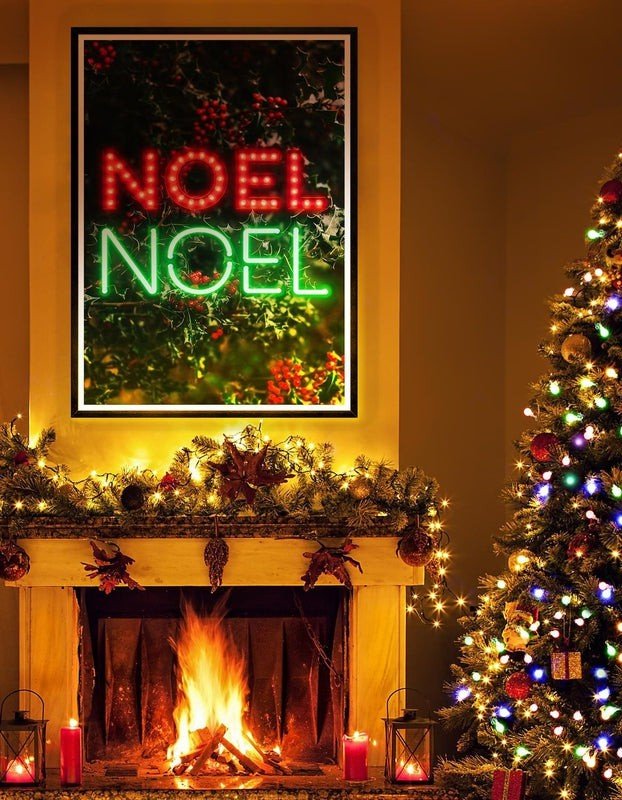 Noel Noel Fairground Lights Print