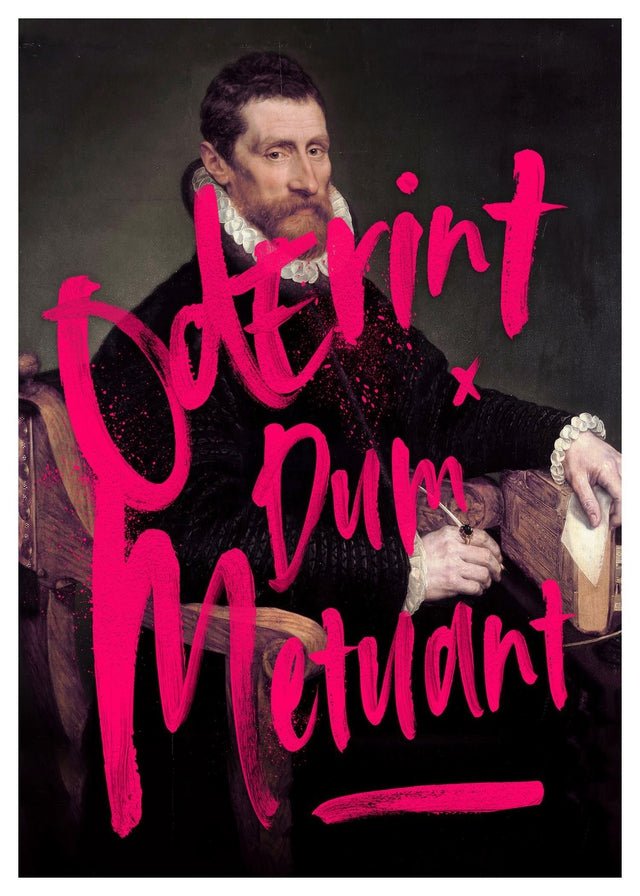 Oderint Dum Metuant Graffiti Print