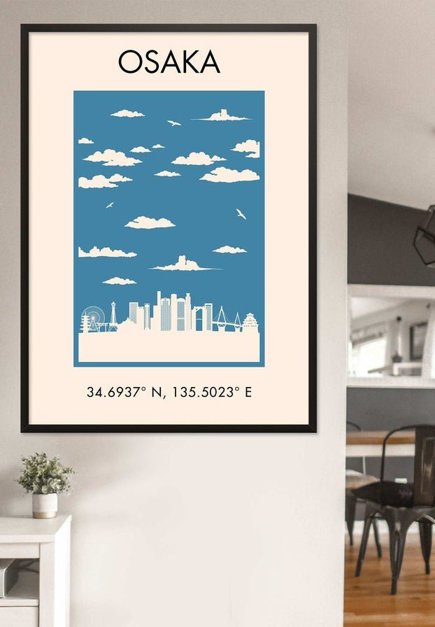 Osaka Tourist Style Print