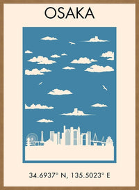 Osaka Tourist Style Print