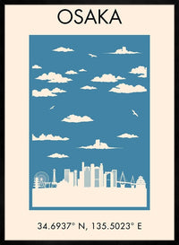Osaka Tourist Style Print
