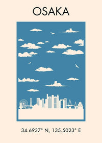 Osaka Tourist Style Print