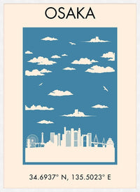 Osaka Tourist Style Print