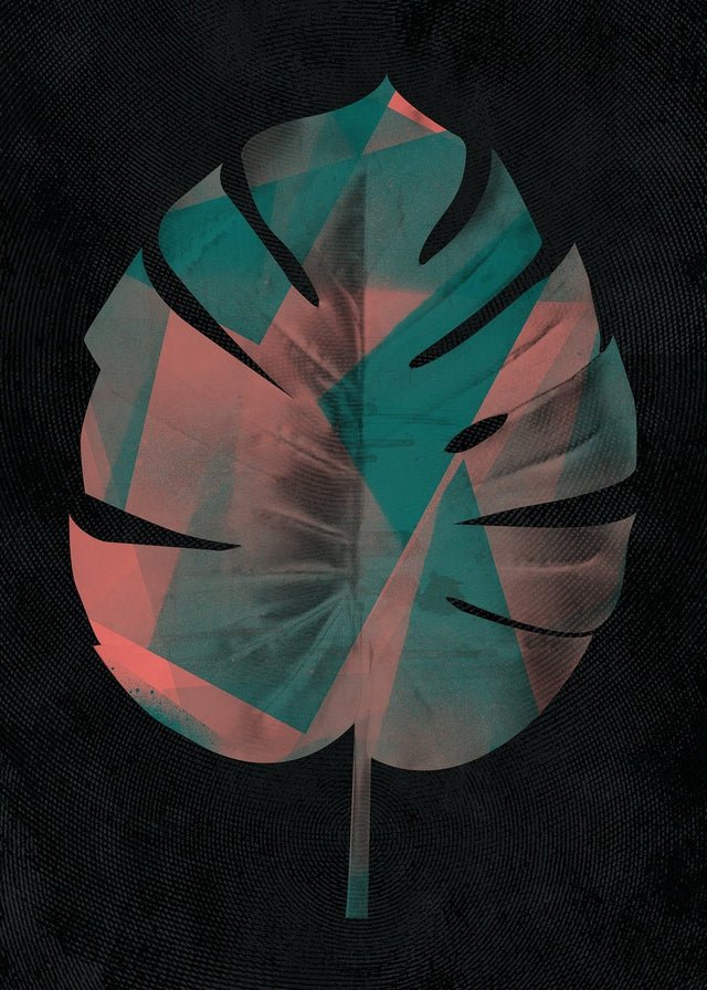 Oversized Tropical Leaf 1 Print