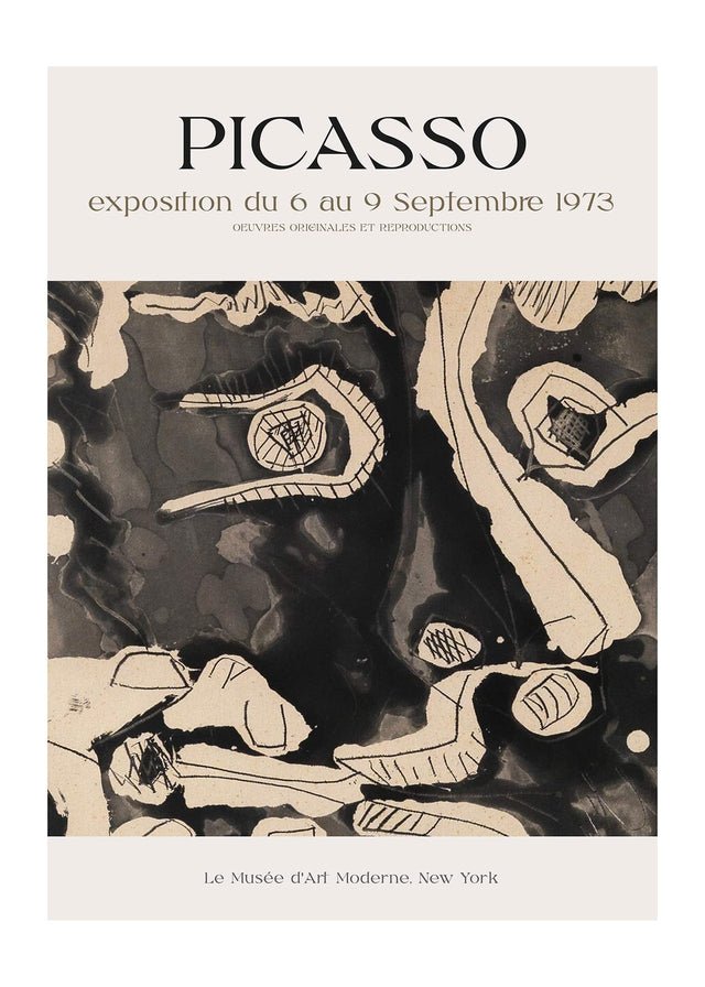 Pablo Picasso Exhibition Museum Poster