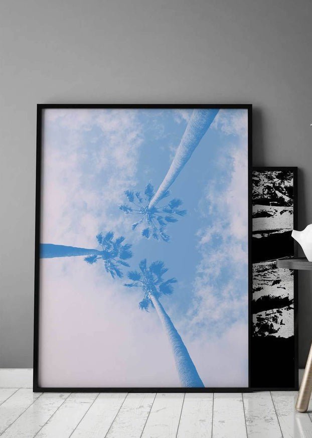 Palm Trees Pink Blend Print