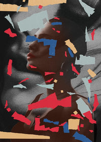 Paper Portrait 2 Print