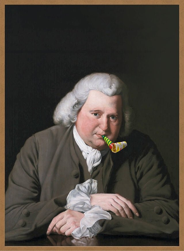 Party Pipe Portrait Print