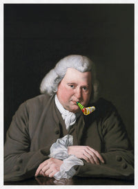 Party Pipe Portrait Print